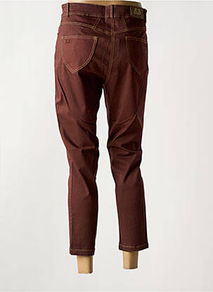 Pantalon 7/8 marron PAUL BRIAL femme