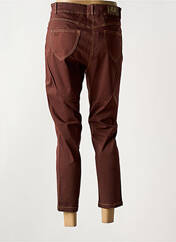 Pantalon 7/8 marron PAUL BRIAL pour femme seconde vue