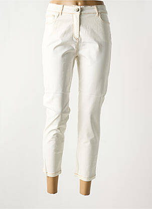 Pantalon 7/8 blanc PAUL BRIAL femme