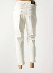 Pantalon 7/8 blanc PAUL BRIAL pour femme seconde vue