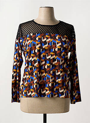 T-shirt noir PAUL BRIAL femme