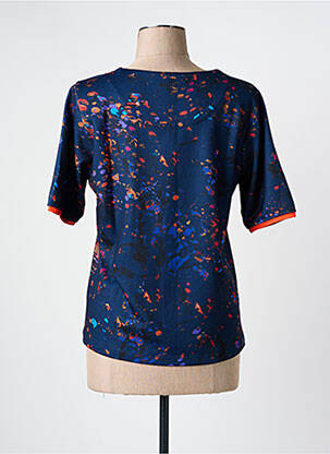 T-shirt bleu PAUL BRIAL femme