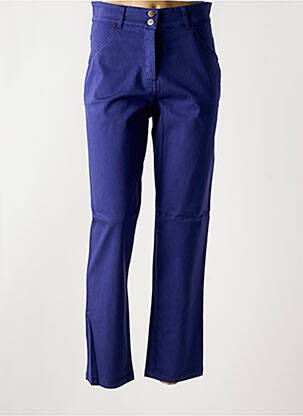 Pantalon droit violet PAUL BRIAL femme