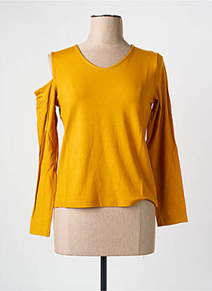 T-shirt or PAUL BRIAL pour femme