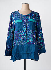 Tunique manches longues bleu PAUL BRIAL pour femme seconde vue