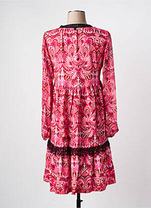 Robe courte rose MALOKA femme