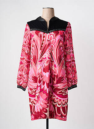 Robe courte rose MALOKA femme