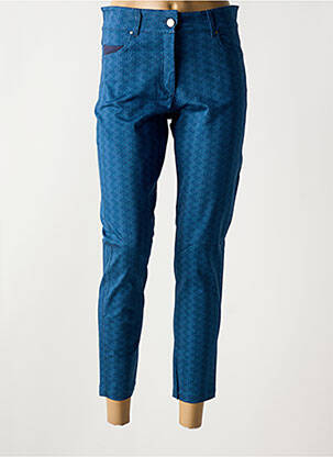 Pantalon slim bleu PAUL BRIAL femme