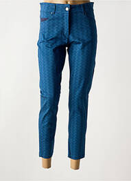 Pantalon slim bleu PAUL BRIAL femme