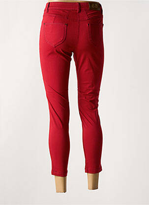 Pantalon slim rouge PAUL BRIAL femme