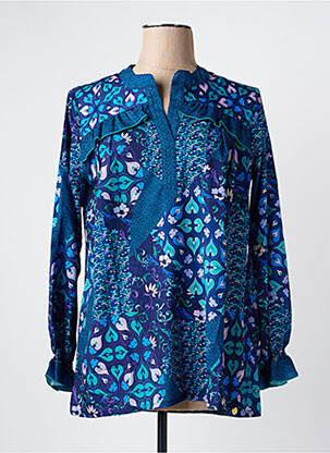 Blouse bleu PAUL BRIAL femme