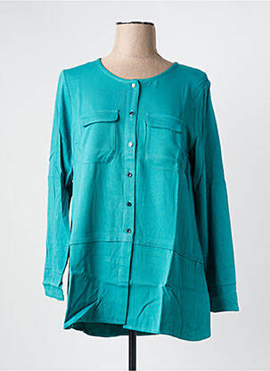 Tunique manches longues vert PAUL BRIAL pour femme