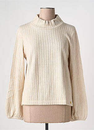 Pull beige PAUL BRIAL pour femme