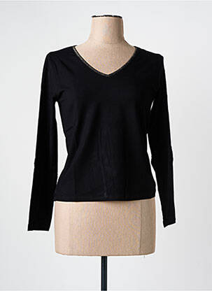 Pull noir PAUL BRIAL femme