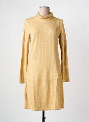 Robe courte jaune PAUL BRIAL pour femme seconde vue