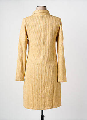 Robe courte jaune PAUL BRIAL femme
