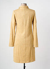 Robe courte jaune PAUL BRIAL pour femme seconde vue