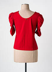 T-shirt rouge PAUL BRIAL pour femme seconde vue