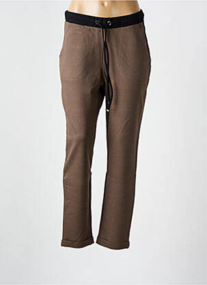 Jogging marron MALOKA femme