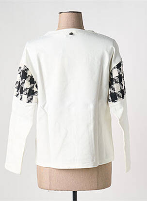Pull blanc MALOKA femme