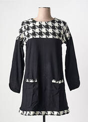 Robe courte noir MALOKA pour femme seconde vue