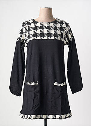 Robe courte noir MALOKA pour femme