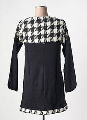 Robe courte noir MALOKA pour femme seconde vue