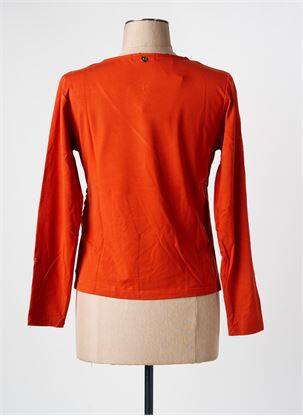 Top orange PAUL BRIAL femme
