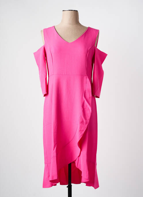 Robe courte rose PAUL BRIAL pour femme