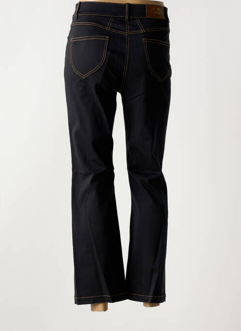 Jeans coupe droite noir PAUL BRIAL femme