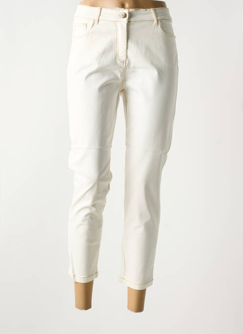 Pantalon 7/8 blanc PAUL BRIAL pour femme