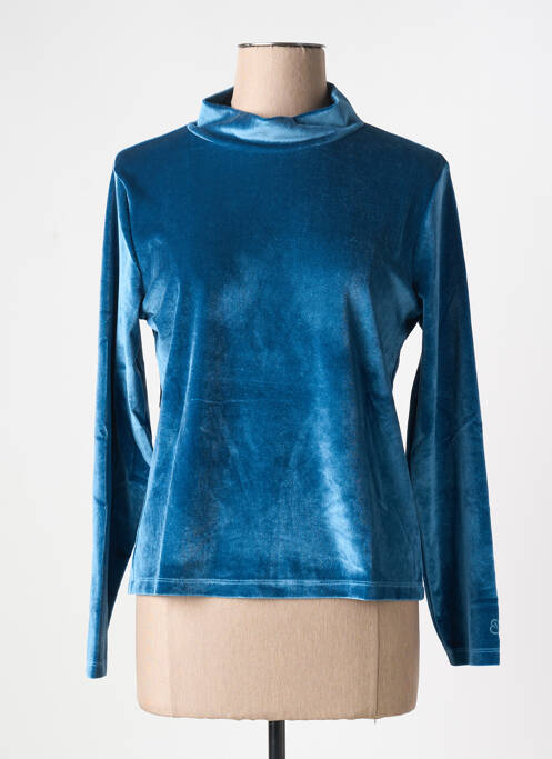 Top bleu PAUL BRIAL pour femme