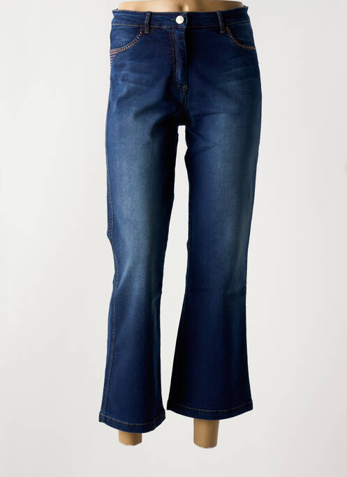 Jeans coupe large bleu PAUL BRIAL pour femme