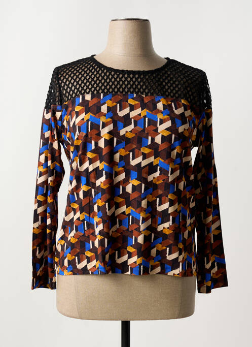 T-shirt noir PAUL BRIAL pour femme