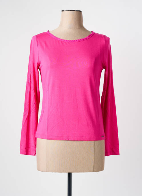 T-shirt rose PAUL BRIAL pour femme