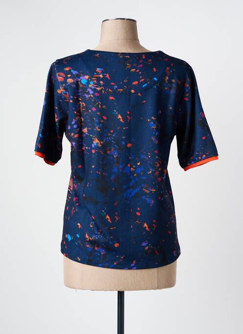 T-shirt bleu PAUL BRIAL femme