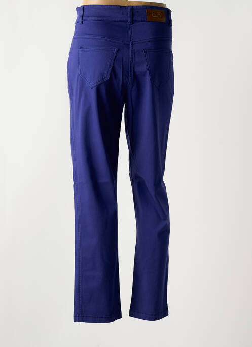 Pantalon droit violet PAUL BRIAL femme