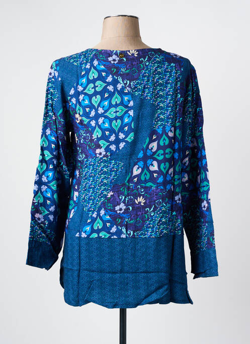 Tunique manches longues bleu PAUL BRIAL femme