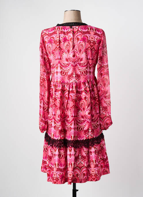 Robe courte rose MALOKA femme