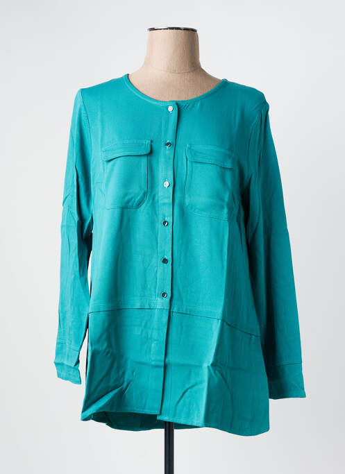 Tunique manches longues vert PAUL BRIAL pour femme