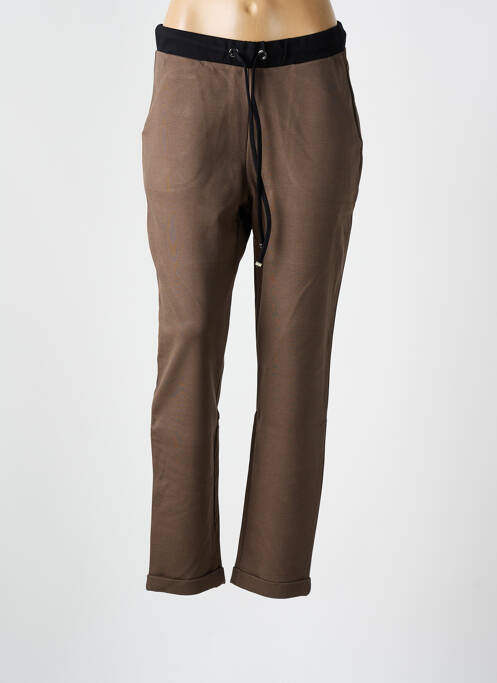 Jogging marron MALOKA pour femme