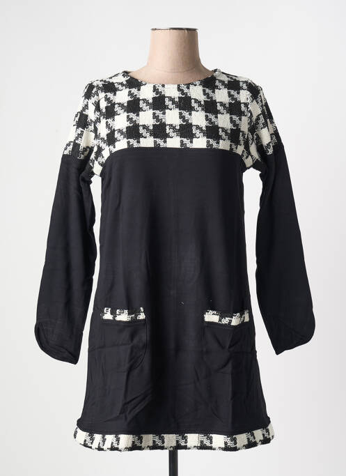 Robe courte noir MALOKA pour femme