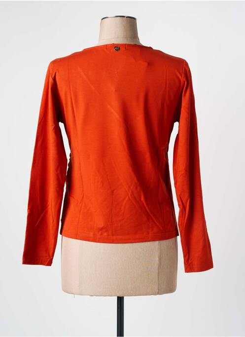 Top orange PAUL BRIAL femme
