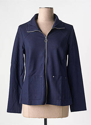 Veste casual bleu MALOKA femme