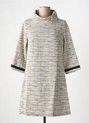 Robe courte beige MALOKA pour femme seconde vue