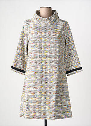 Robe courte beige MALOKA pour femme