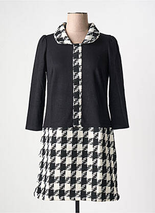 Robe courte noir MALOKA pour femme