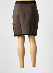 Jupe courte marron MALOKA pour femme seconde vue