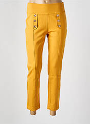 Pantalon slim orange MALOKA pour femme seconde vue