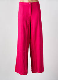 Pantalon droit rose MALOKA femme